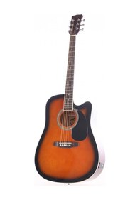 Resim F650n-sbc Sunburst Elektro Akustik Gitar 