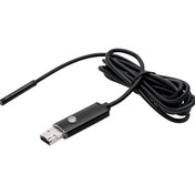 Resim nextbuy 10Metre Profesyonel Endoskop Yılan Kamera Su Geçirmez Led Işıklı 3 Başlıklı Sert Kablolu İnce Kamera 