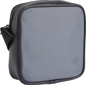 Resim Calvin Klein CK EST. NYLON CUBE R Erkek Gri Omuz Çanta 