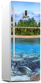 Resim Buzdolabı Kapağı Kaplama Sticker 0157 