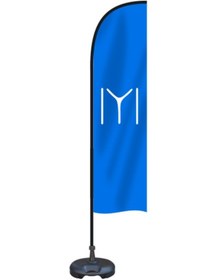 Resim Kayı Boyu Yelken Bayrak 