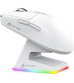 Resim Attack Shark X6 Şarj Istasyonlu 1000 Hertz Kablosuz Gaming Mouse 