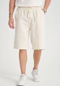 Resim Baggy Fit Bermuda & Şort Bej - Bej / S 