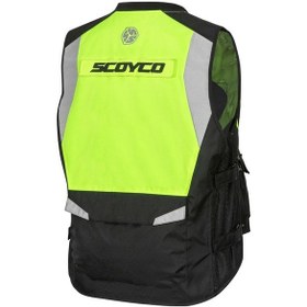 Resim Ebakbak Motosiklet Reflektörlü Yelek Gece Gündüz Farkındalık Yeleği 