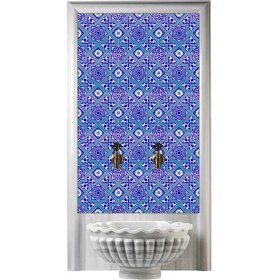 Resim Armada Çini 60x100 Cm Ac 12 Selçuk Serigraf Türk Hamamı Pano 