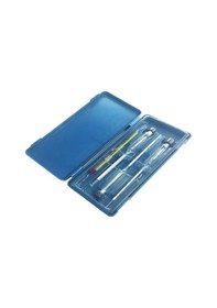 Resim Aek-tech 3'lü Set Termometreli Alkol-metre 0-40-70-100 N11.334 