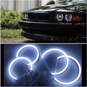Resim BMW E38 Angel Eyes Halka Pamuk Led 