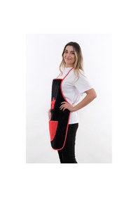 Resim Wellsoft Cepli Sıvı Geçirmez Su Geçirmez Mutfak Önlüğü Çiçek 