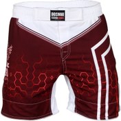 Resim DO-SMAI Dijital Baskılı Hexagon Mma Fitness Boks Muay Thai Antrenman Şortu Spor Şort Mms224 