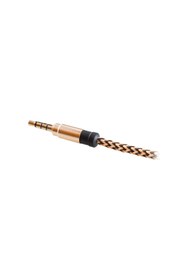 Resim MF PRODUCT 0211 Halat Tipi Aux Kablo Altın 