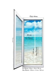 Resim Lemur Sineklik Plise( Akordiyon - Sürgülü - Katlanır ) Renkli Ka 