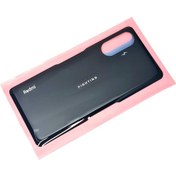 Resim Xiaomi Redmi K40 Gaming Arka Pil Batarya Kapağı (CAM) SİYAH 