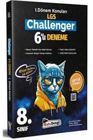 Resim Kafa Dengi Yayınları LGS 8. Sınıf İlk Dönem Konuları Tüm Dersler 6lı Challenger Deneme 