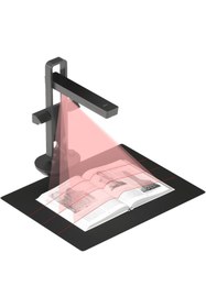 Resim CZUR Aura Pro Taşınabilir Kitap Tarayıcı, 14MP, A3 Belgeler Tarayabilen, OCR & Akıllı Masa Lambası 