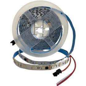 Resim 24 Volt Ws2811 Argb Adreslenebilir Pixel Şerit Led Ip20 İç Mekan Magic Led 60 Ledli 5 Metre 
