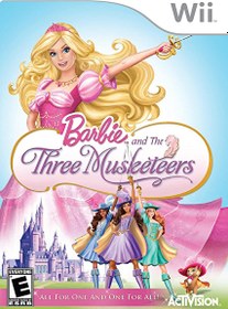 Resim Barbie And The Three Musketeers Nintendo Wii Oyun POPKONSOL