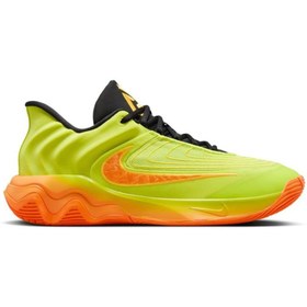 Resim Nike Giannis Immortality 4 'Halloween' Unisex Yürüyüş Ayakkabısı Basketbol Ayakkabısı Turuncu/Sarı 