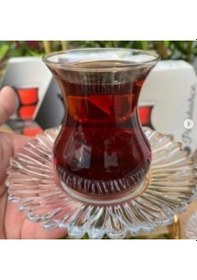 Resim Paşabahçe Aurora 12 Parça Çay Takımı Şeffaf 