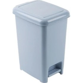 Resim Deniz Mavi Pedallı 25 Litre Çöp Kovası, Şık ve Kullanışlı Ev ve Ofis Çözümleri 