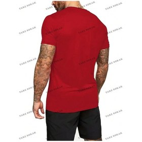 Resim Tarzsokak Homme Erkek Örümcek Baskılı T-shirt Ve Şort Takım Siyah 