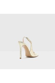 Resim Aldo Legacı-tr - Kadın Suni Deri Gold Stiletto Bağcıksız Topuklu Ayakkabı 