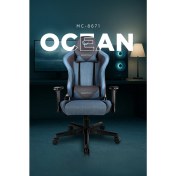 Resim Rampage MC-8671 Ocean Mavi/gri Oyuncu Koltuğu 