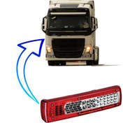 Resim Genel Markalar Volvo Fh Iv-Fm Iıv Sol Arka Stop Lambası Ledli 24 Volt N11.12445 
