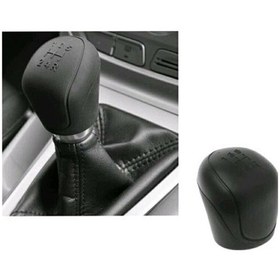 Resim Ford Focus 2012-2014 Uyumlu Vites Kılıfı Silikon Siyah 