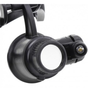 Resim LEIDORY Gözlük Modeli Çok Yakın Kullanımlı Tamir Gözlüğü 10x 15x 20x 25x Lensli Ve Işıklı 