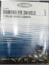 Resim Dıamond 12 Rollıng Swıvels / Lekanden Fırdöndü -1/0-1-2-6- 
