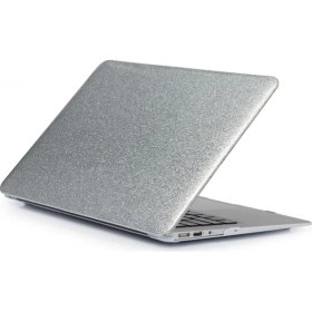 Resim Arabulalaca MACBOOK Pro 13' 2020 A2338 (M1) Koruma Kılıfı Özel Tasarım Simli Case 
