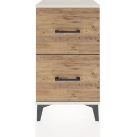 Resim Arges Komodin 2 Çekmeceli 44X30X80 Aytaşı-Çam 