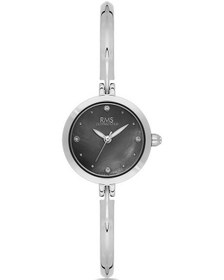 Resim Rms Zeitmeister Rms.1.ag2106.12 Minimal Taşlı Tasarım Kristal Cam 3 Atm Suya Dayanıklı Metal Renk Kadın Kol Saati Metal 