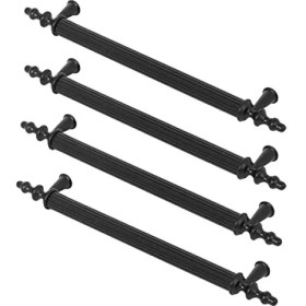 Resim Hakay Metal Çekmece Dolap Kapak Kulp 160 mm (4 Adet) 