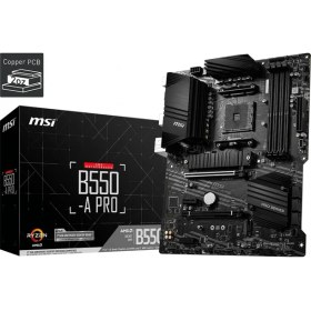 Resim Msı B550-A Pro Ddr4 4400(OC)MHZ HDMI / Dp Atx Am4 