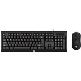 Resim HP KM100 Kablolu Türkçe Q Klavye & Mouse Set Siyah (Ramwhite Türkiye Garantili) 
