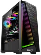 Resim IZOLY I5 3470 16gb 256gb Rx550 4gb Ddr5 24" Masaüstü Oyun Bilgisayarı Gaming Pc Fps Oyun Bilgisayarı 