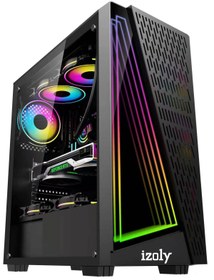 Resim IZOLY I5 3470 16gb 256gb Rx550 4gb Ddr5 24" Masaüstü Oyun Bilgisayarı Gaming Pc Fps Oyun Bilgisayarı 