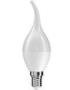Resim Rutter RT-1189 5 W Kuğu Led Mum Ampul 3000K Sarı Işık E14 Kıvrımlı Ampul 