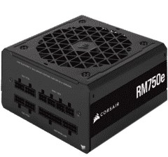 Resim Corsair 750W RMe Serisi RM750e 80+ Gold Tam Modüler ATX 3.0 GEN5 Güç Kaynağı 