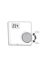 Resim Bosch TR20RF Kablosuz Dijital Termostat - Tüm Kombilerle Uyumlu On-Off Oda Termostatı 