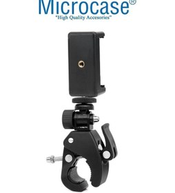 Resim Aksiyon Kameralar Için Bisiklet Gidon Klips+Telefon Başlık-Al2706 