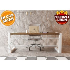 Resim Alfa Ntconcept Masif Ağaç Ofis Ve Çalışma Masası 6 