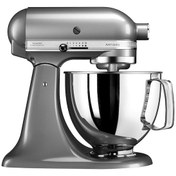 Resim KitchenAid Artisan 5KSM125ECU Contour Silver 4.8 L Stand Mikser Yetkili Bayiden / Orjinal / Faturalı / Garantili / Sıfır Paket