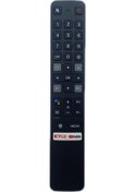 Resim Tcl Rc901v Android Led Tv Kumandası Ses Komutlu 