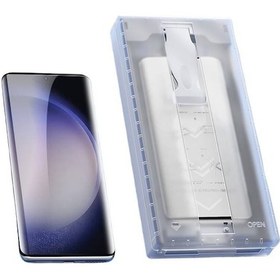Resim Samsung Galaxy Uyumlu S24 Ultra Zore Uygulama Aparatlı 6in1 Easy Body Ekran Koruyucu 