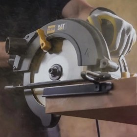 Resim Cat DX59P 1400WATT 185MM Profesyonel Daire Testere + 1 Adet 185MM 40 Diş Yedek Testere 