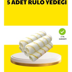 Resim 5’li Ince Işçilik Boya Rulo Seti Pürüzsüz ve Eşit Kaplama 