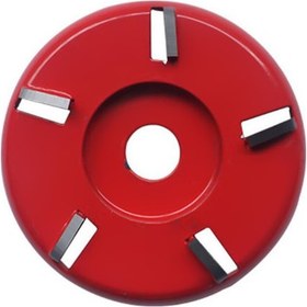 Resim Kosona Ahşap Oymacılık Diski, Tungsten Çelik, 5 Dişli Yaylı Tip, 16mm İç Çap, 90mm Dış Çap, Kırmızı, Güvenli Kullanım 