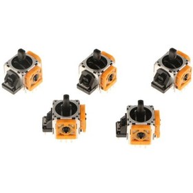 Resim Suntek Sony PS4 Kontrolörleri İçin Analog Çubuk Yedek 3D Rocker Joystick Ekseni Sarı 5 Adet 